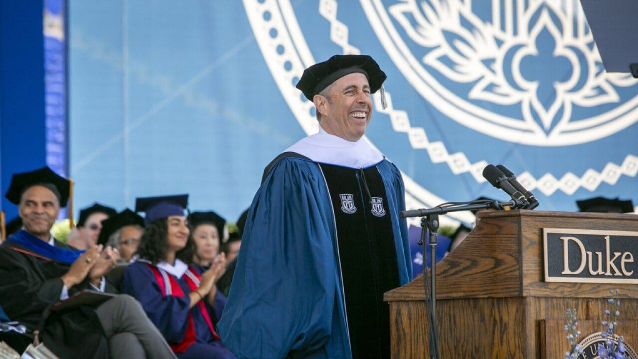 Students At Duke University Protest Over Jerry Seinfeld’s Support For Israel